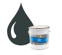 POK FER Vert : Peinture de Finition Antirouille Laque Semi-Brillante Métaux Ferreux - 2,5L - RAL 6012 - Vert Noir
