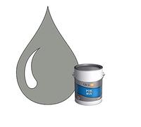 POK MIX Gris : Peinture d'Accroche et Finition 2 en 1 Acrylique Satinée Multi-supports Intérieurs et Extérieurs - 1L - RAL 7004 - Gris de Sécurité