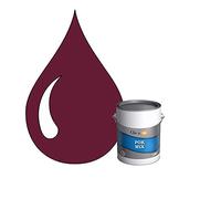POK MIX Violet : Peinture d'Accroche et Finition 2 en 1 Acrylique Satinée Multi-supports Intérieurs et Extérieurs - 1L - RAL 4004 - Violet Bordeaux