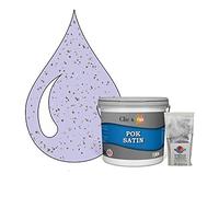 POK PAILLETTE : Peinture de Finition Acrylique Effet Pailleté Murs Intérieurs 2,5L - Sorbet Violet