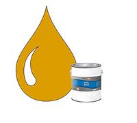 POK Peinture extérieure bois - Résistante aux intempéries BOIS - 1L - RAL 1007 Jaune narcisse
