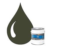 POK Peinture fer antirouille - Laque extérieure Semi-Brillante FER - 1L - RAL 6003 Vert olive