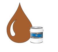 POK Peinture fer antirouille - Laque extérieure Semi-Brillante FER - 1L - RAL 8023 Brun orangé