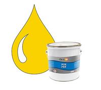 POK Peinture fer antirouille - Laque extérieure Semi-Brillante FER - 2,5L - RAL 1023 Jaune signalisation