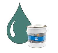 POK Peinture fer antirouille - Laque extérieure Semi-Brillante FER - 2,5L - RAL 6033 Turquoise menthe
