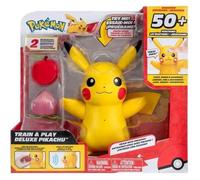 Figurine miniature - BANDAI - Pokémon Pikachu interactif et ses accessoires - Jouet avec lumières, sons et mouvements - JW3330