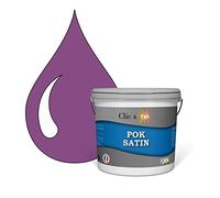 POK SATIN : Peinture Satin Lessivable Hippocampe 50m² - 5L