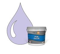 POK SATIN : Peinture Satin Lessivable Sorbet Violet 25m² - 2,5L