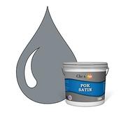 POK SATIN : Peinture Satin Lessivable Télégris 25m² - 2,5L