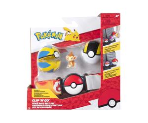 Poka????Mon - Clip N Go Belt Set Chimchar (Pkw4168) TOY NEUF