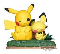 Pokémon - Figurine Pichu & Pikachu Diorama