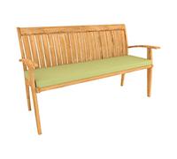 POKAR Coussin Banquette Galette de Chaise Banc de Jardin Coussin Banc Mousse pour Coussin Housse Coussin pour Intérieur ou Extérieur (110 x 40 x 5, Vert)
