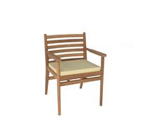 POKAR Coussin Banquette Galette de Chaise Banc de Jardin Coussin Banc Mousse pour Coussin Housse Coussin pour Intérieur ou Extérieur (70 x 70 x 5, Beige)