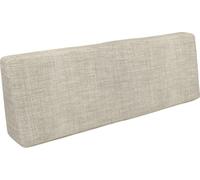 POKAR Coussin pour palette Coussins de palette avec housse amovible Canapé de palette, Taille:Coussin de dossier 120 x 40, Couleur:Beige