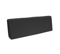 POKAR Coussin pour palette Coussins de palette avec housse amovible Canapé de palette, Taille:Coussin de dos 120 x 40, Couleur:Anthracite - Imperméable
