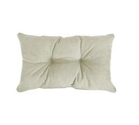 POKAR Coussins Dossier Coussin Extérieur Jardin Coussin Chaise Jardin Galette de Chaise pour Extérieur, Jardin, Balcon 50x40x10 cm, Beige