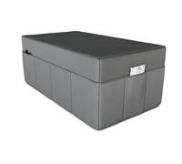 POKAR Housse pour matelas pliant 3 pièces - Imperméable - Matelas de camping - Lit d'invités - Lit de camp - Matelas de sol - 120 x 195 x 15 cm - Anthracite