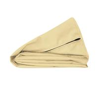 POKAR Housses Imperméable pour Coussin pour Palettes Euro - 1x Assise 120x80cm, Beige