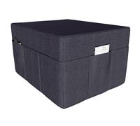 POKAR Matelas pliant Matelas pliable en 3 parties Matelas d'invité Lit de camp Lit pliant, Taille:Housse 80 x 195, Couleur:Anthracite