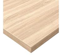 POKAR Plateau de Table 120x70 cm | Plateau de Bureau Épaisseur 25 mm | Idéal pour Bureau Assis Debout Réglable et Table à Manger | Plateau de Table Durable | Fabriqué en Europe | Chêne Sonoma