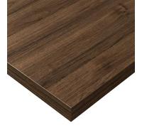POKAR Plateau de Table 80x80 cm | Plateau de Bureau Épaisseur 25 mm | Idéal pour Petit Bureau, Table à Manger, Table Basse ou Table d'Appoint | Robuste et Durable | Fabriqué en Europe | Noyer Franklin
