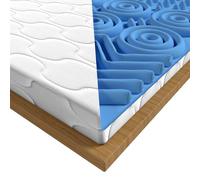 POKAR Premium Surmatelas Couvre Matelas Housse Matelas Épais Protège-Matelas Matelassé 80 x 200 cm
