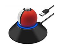 Poké Ball Plus Chargeur, Support De Station pour Pokémon Nintendo Switch Eevee Poke Ball Allons-y Contrôleur De Jeu