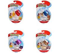 Poké Ball Pokémon avec sa figurine 5 cm Modèle aléatoire E