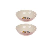 Poke Bowl Paula 17,5 cm (lot de 2) - Amadeus - Blanc - Grès Rose G