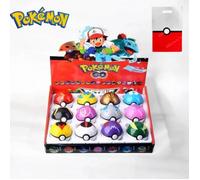Pokéball Pokémon lot de 6 avec 6 figurines + Sac Collector