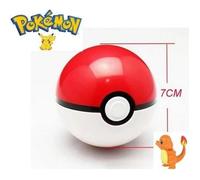 POKEBALL Pokemon - SEBTHOM - Taille réelle - Rouge et blanc - Figurine aléatoire