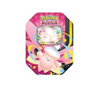 Pokebox Méga Mélodelfe EX 320 - Méga Clair de Lune - Carte Francaise A Collectionner Pokemon - Set Boite Metal