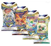 Paquet De Cartes Pokémon TCG Brilliant Stars 10 Cartes Épée & Bouclier Anglais