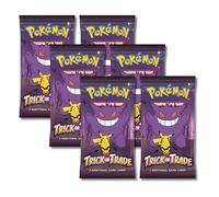 Pokemon 2023 Trick or Trade Gengar & Pikachu | 6 mini boosters