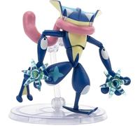 Pokémon Figurine Jouet 15 cm Quajutsu Greninja Figurine - Nouvelle Vague 2022 - sous Licence Officielle Jouet Figurine Articulée pour Collectionneurs de Tous Âges