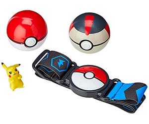 Pokemon 674 95283S Clip 'N' Go Poke Ball Ensemble de ceinture et boule Rouge/Blanc