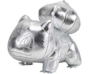 Pokemon 674 PKW0237 EA Pokémon 25th Celebration Peluche Bulbasaur Argenté 20,3 cm