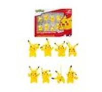 Pokémon - 8 Figurines Battle - Pack de 8 Figurines Pikachu - JW2604 G