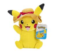 Pokémon - 8" Seasonal Plush (Summer) Pikachu with Summer Hat Accy - W1