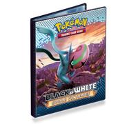 Pokémon - 82822 - Accessoire de jeu de cartes à jouer et à collectionner - Cahier Range Cartes - 3 Nobles Victoires - 80 Cartes - Noir et Blanc