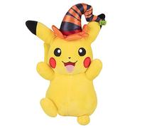 Pokémon Peluche Pikachu 8in saisonnière avec chapeau de sorcière