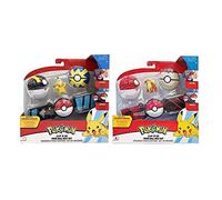 Pokemon 95283 PKW Clip 'n' Go Poke Ball Ensemble de Ceintures (Assortiment), Multicolore