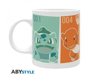 Pokémon - Abystyle - Mug - Bulbizarre Salamèche Carapuce Et Pikachu