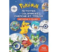 Pokémon - Activités et coloriages cherche-et-trouve - Bienvenue à Paldea - The Pokémon Company - Dragon D'or Livres Du - broché - Livre-jeu