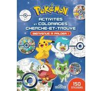 Pokémon - Activités et coloriages cherche-et-trouve - Bienvenue à Paldea - The Pokémon Company - Dragon D'or Livres Du - broché - Livre-jeu