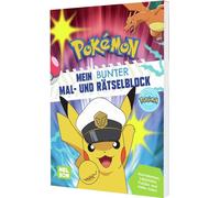 Pokémon Activity-Buch: Pokémon Mein bunter Mal- und Rätselblock: Spiel und Spaß mit Pokémon aus Pokémon-Horizonte: Die Serie | Für Kinder ab 4 Jahren