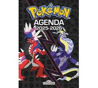 Pokémon - Agenda 2025-2026 - New - Avec des activités, des informations sur les Pokémon et des scènes de cherche-et-trouve - Dès 7 ans
