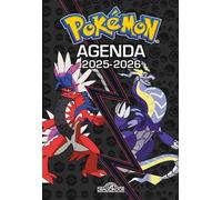 Pokémon - Agenda 2025-2026 - New - The Pokémon Company - Dragon D'or Livres Du - relié - Agenda