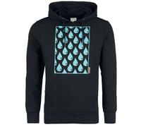 Pokémon Amphinobi Homme Sweat-Shirt à Capuche Noir XXL 84% Coton, 16% Polyester Slim Fit