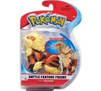 Pokemon arcanin - figurine deluxe action : fonction de combat - pokemon orange - jouet garcon Orange